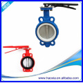 Manual Stainless Steel PTFE Industrial Wafer Cast Iron Butterly Valve DN80